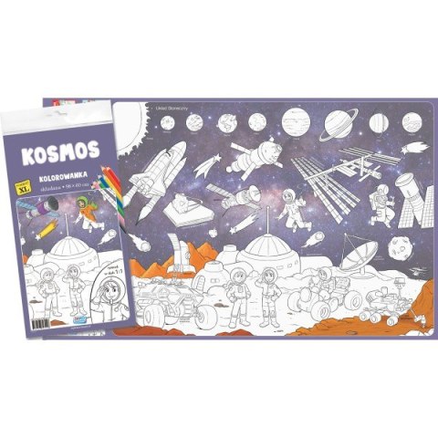 Kolorowanka XL. Kosmos Kolorowanka XL. Kosmos