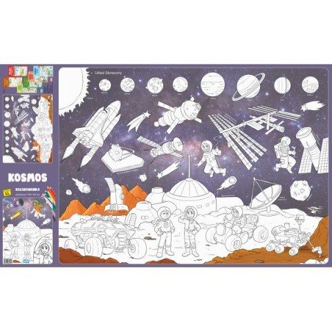 Kolorowanka XL. Kosmos Kolorowanka XL. Kosmos