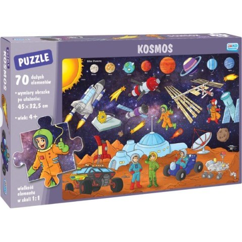 Puzzle 70 elementów. Kosmos Puzzle 70 elementów. Kosmos
