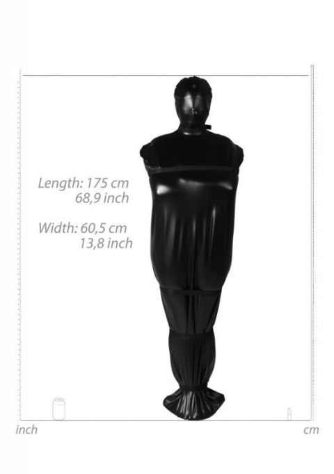 Body Bag with Nylon Straps - Black Boss of toys