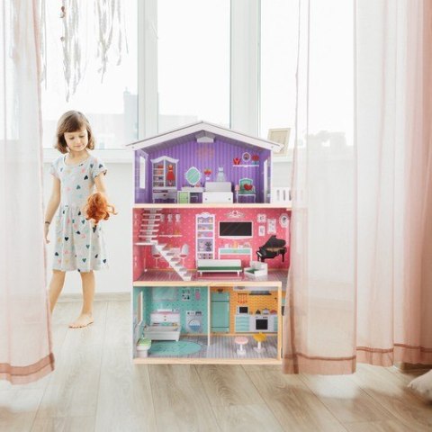 Domek dla lalek Kruzzel Duży Domek dla Lalek 114 cm 114 cm Kruzzel Domek dla lalek Kruzzel Duży Domek dla Lalek 114 cm 114 cm Kruzzel