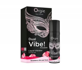 Dual Vibe! Kissable Liquid Vibrating Strawberry Gin And Tonic Boss of toys