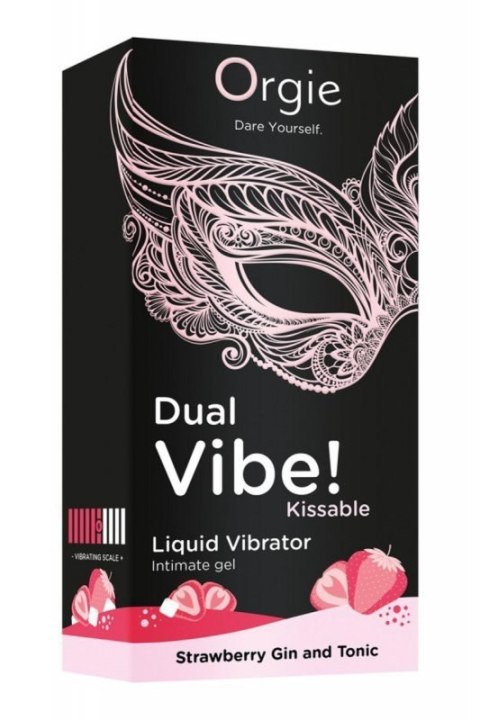 Dual Vibe! Kissable Liquid Vibrating Strawberry Gin And Tonic Boss of toys Dual Vibe! Kissable Liquid Vibrating Strawberry Gin And Tonic Boss of toys