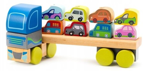 CIĘŻARÓWKA LAWETA TIR TRANSPORTER AUTEK KLOCKI CIĘŻARÓWKA LAWETA TIR TRANSPORTER AUTEK KLOCKI