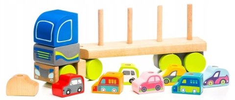 CIĘŻARÓWKA LAWETA TIR TRANSPORTER AUTEK KLOCKI CIĘŻARÓWKA LAWETA TIR TRANSPORTER AUTEK KLOCKI
