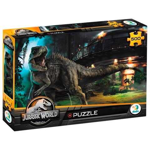 PUZZLE JURASSIC WORLD 500 ELEMENTÓW MEGA UKŁADANKA DINOZAURY PARK JURAJSKI PUZZLE JURASSIC WORLD 500 ELEMENTÓW MEGA UKŁADANKA DINOZAURY PARK JURAJSKI