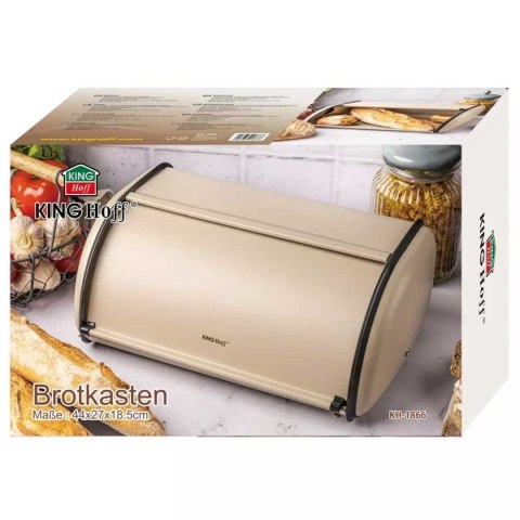 CHLEBAK STALOWY KINGHOFF KH-1866 beżowy KINGHOFF CHLEBAK STALOWY KINGHOFF KH-1866 beżowy KINGHOFF