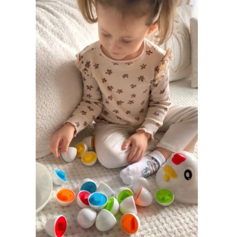 WOOPIE Edukacyjna Kurka Montessori Sorter Nauka Kształtów Woopie WOOPIE Edukacyjna Kurka Montessori Sorter Nauka Kształtów Woopie