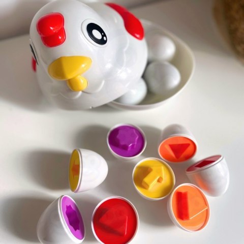 WOOPIE Edukacyjna Kurka Montessori Sorter Nauka Kształtów Woopie WOOPIE Edukacyjna Kurka Montessori Sorter Nauka Kształtów Woopie