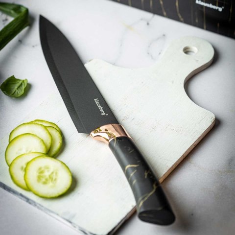ZESTAW 5 NOŻY KUCHENNYCH W BLOKU KLAUSBERG KB-7768 KLAUSBERG