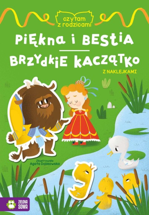 Czytam z rodzicami. Brzydkie kaczątko / Piękna i bestia Czytam z rodzicami. Brzydkie kaczątko / Piękna i bestia