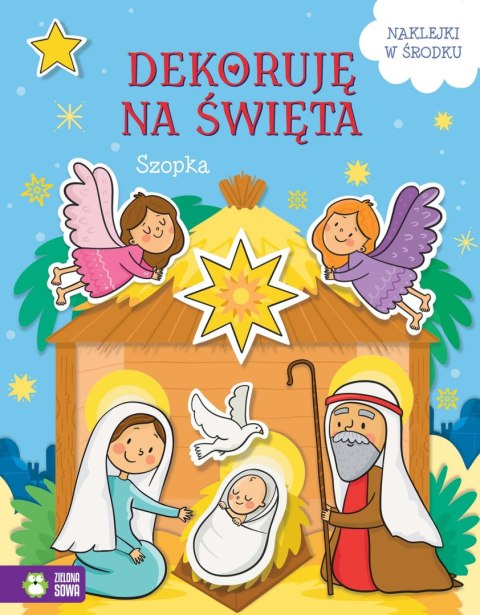 Dekoruję na święta. Szopka Dekoruję na święta. Szopka