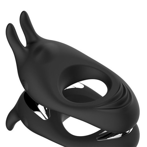 FeelzToys - Zeus Dual Vibe Cock Ring Black Boss of toys FeelzToys - Zeus Dual Vibe Cock Ring Black Boss of toys