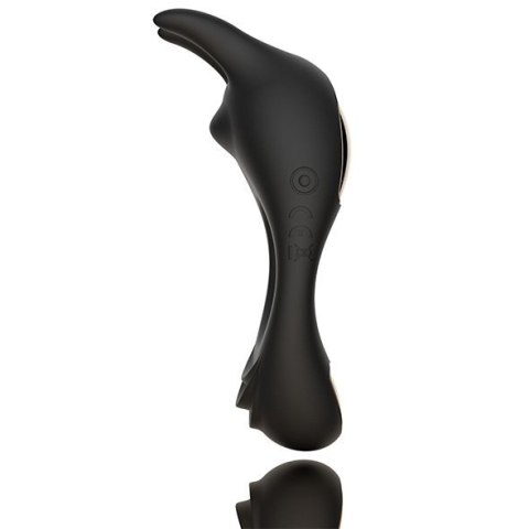 FeelzToys - Zeus Dual Vibe Cock Ring Black Boss of toys FeelzToys - Zeus Dual Vibe Cock Ring Black Boss of toys