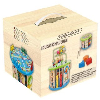 Kostka edukacyjna drewniana Kruzzel 24670 Kruzzel