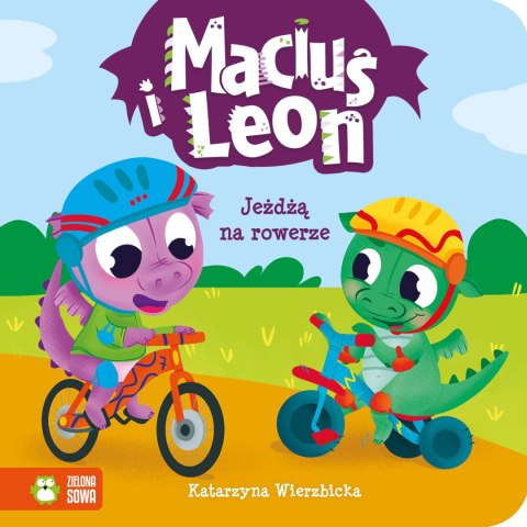 Maciuś i Leon jeżdżą na rowerze Maciuś i Leon jeżdżą na rowerze
