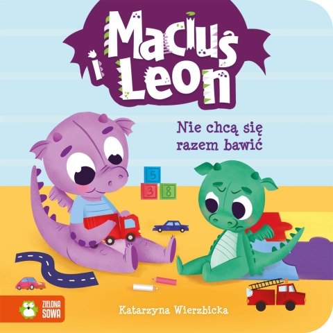 Maciuś i Leon nie chcą się razem bawić Maciuś i Leon nie chcą się razem bawić