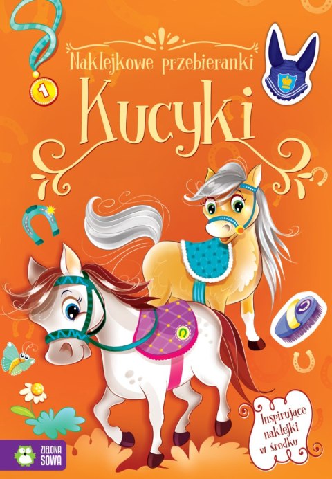 Naklejkowe przebieranki. Kucyki Naklejkowe przebieranki. Kucyki