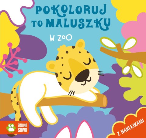 Pokoloruj to maluszku. W zoo Pokoloruj to maluszku. W zoo