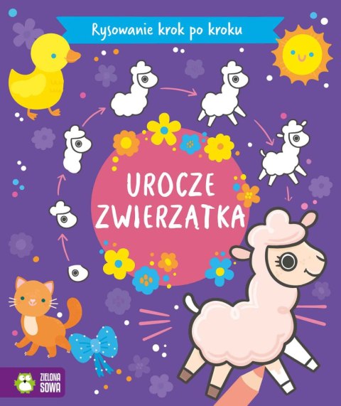 Rysowanie krok po kroku. Urocze zwierzątka Rysowanie krok po kroku. Urocze zwierzątka