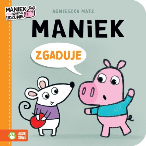 Świnek Maniek. Zgaduje Świnek Maniek. Zgaduje