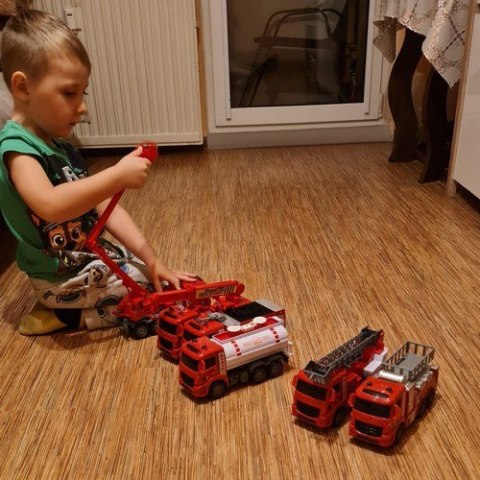 Zestaw samochodów - straż pożarna Kruzzel 24631 Kruzzel