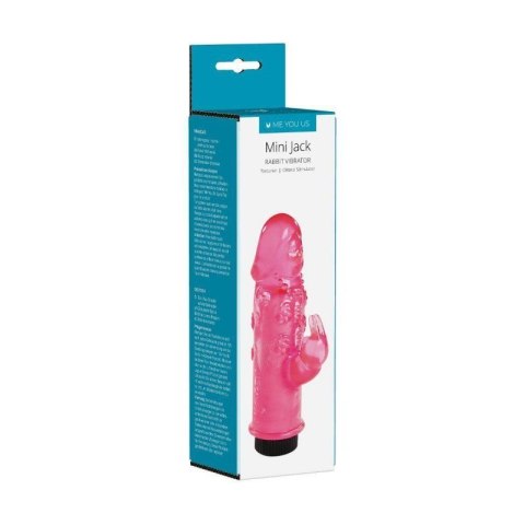 Me You Us Mini Jack Rabbit Wibrator Pink Boss of toys Me You Us Mini Jack Rabbit Wibrator Pink Boss of toys