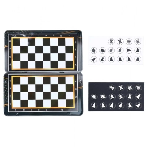 WOOPIE Szachy Warcaby Magnetyczne 2w1 Gra Podróżna Kieszonkowa Woopie WOOPIE Szachy Warcaby Magnetyczne 2w1 Gra Podróżna Kieszonkowa Woopie