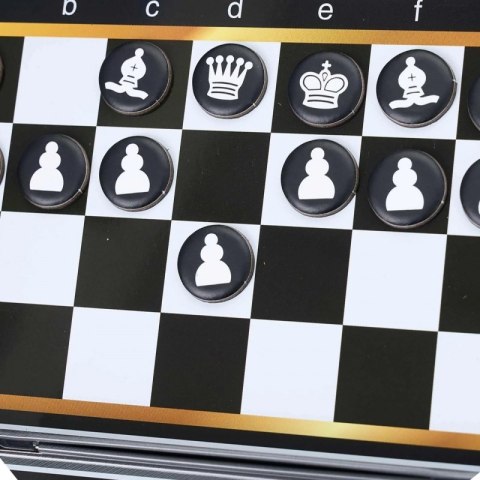 WOOPIE Szachy Warcaby Magnetyczne 2w1 Gra Podróżna Kieszonkowa Woopie WOOPIE Szachy Warcaby Magnetyczne 2w1 Gra Podróżna Kieszonkowa Woopie