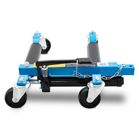 WÓZEK MANEWROWY HYDRAULICZNY POD KOŁA 1 SZTUKA NIEBIESKI BITUXX
