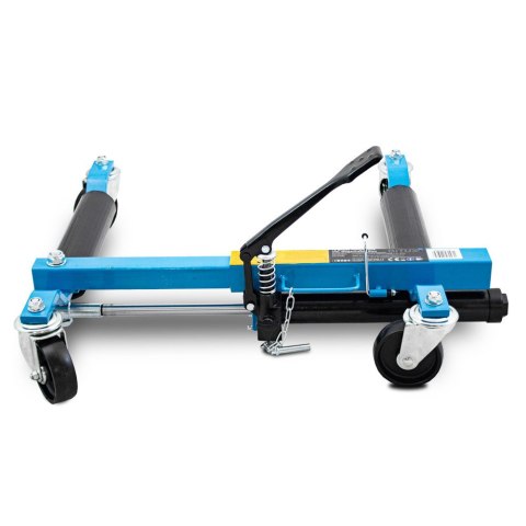 WÓZEK MANEWROWY HYDRAULICZNY POD KOŁA 1 SZTUKA NIEBIESKI BITUXX