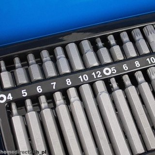 ZESTAW BITÓW BIT TORX IMBUS 41 ELEMENTÓW PROMOCJA BITUXX