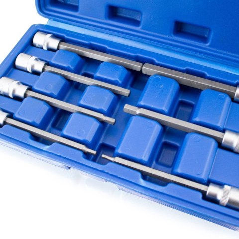 ZESTAW DŁUGICH NASADEK HEX IMBUSOWYCH 3/8" H3-H10 110MM BITUXX ZESTAW DŁUGICH NASADEK HEX IMBUSOWYCH 3/8" H3-H10 110MM BITUXX