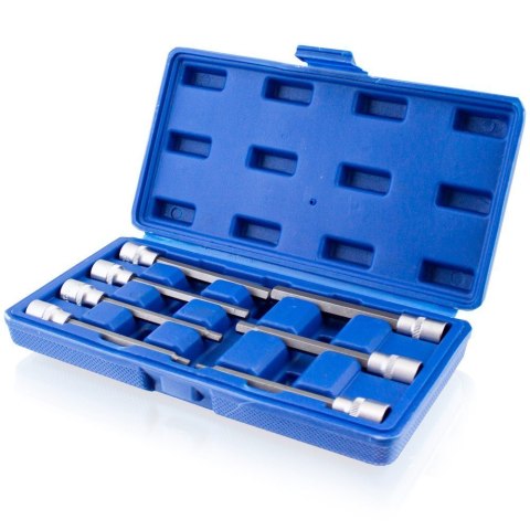 ZESTAW DŁUGICH NASADEK HEX IMBUSOWYCH 3/8" H3-H10 110MM BITUXX ZESTAW DŁUGICH NASADEK HEX IMBUSOWYCH 3/8" H3-H10 110MM BITUXX