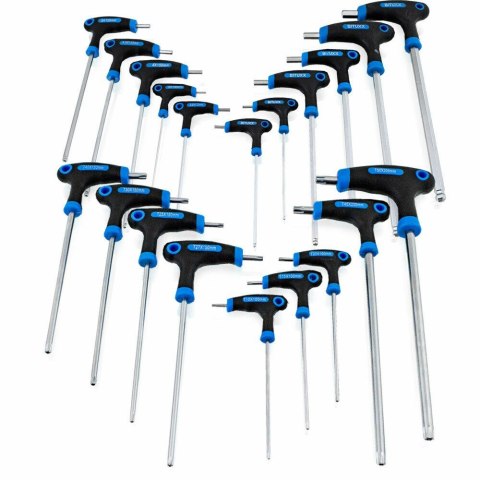 ZESTAW ŚRUBOKRĘTÓW TORX IMBUSY TYP T 20EL. BITUXX