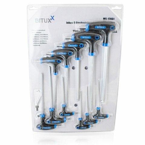 ZESTAW ŚRUBOKRĘTÓW TORX IMBUSY TYP T 20EL. BITUXX