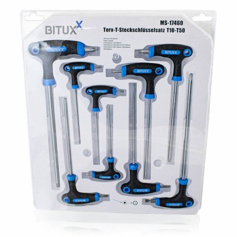 ZESTAW ŚRUBOKRĘTÓW TORX IMBUSY TYP T 20EL. BITUXX