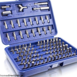ZESTAW BITÓW BITY KOŃCÓWKI WKRĘTAKOWE TORX 100SZT EU-TRADE