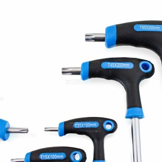 ZESTAW ŚRUBOKRĘTÓW TORX TYP T 9 ELEMENTÓW BITUXX
