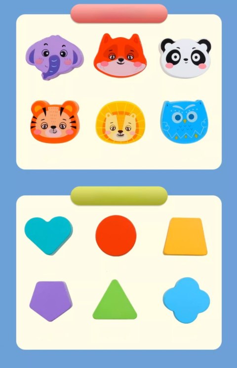DREWNIANY SORTER KLOCKÓW ELASTYCZNA KOSTKA SENSORYCZNA MONTESSORI GUMKI 12 KLOCKÓW DREWNIANY SORTER KLOCKÓW ELASTYCZNA KOSTKA SENSORYCZNA MONTESSORI GUMKI 12 KLOCKÓW