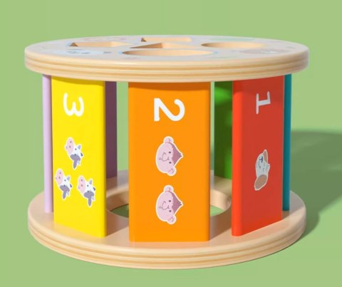 DREWNIANY SORTER KROKODYL DO CIĄGANIA KOŁOWROTEK NA KÓŁKACH KSZTAŁTY CYFRY DREWNIANY SORTER KROKODYL DO CIĄGANIA KOŁOWROTEK NA KÓŁKACH KSZTAŁTY CYFRY