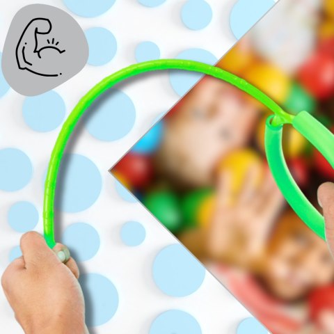 HULA HOP NA NOGĘ SKIPPER SKAKANKA MIĘKKA GUMOWA Z DIODAMI LED ZIELONE HULA HOP NA NOGĘ SKIPPER SKAKANKA MIĘKKA GUMOWA Z DIODAMI LED ZIELONE