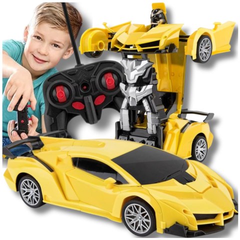 ZDALNIE STEROWANY SAMOCHÓD NA PILOTA DLA DZIECI TRANSFORMACJA W ROBOTA ZDALNIE STEROWANY SAMOCHÓD NA PILOTA DLA DZIECI TRANSFORMACJA W ROBOTA