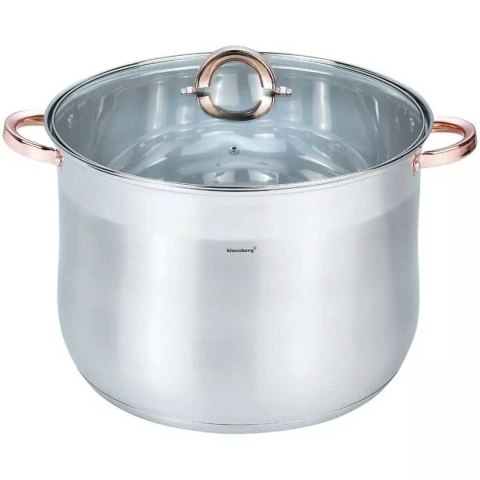 KLAUSBERG GARNEK GASTRO Z POKRYWĄ 34cm 22,4L KB-7798 KLAUSBERG