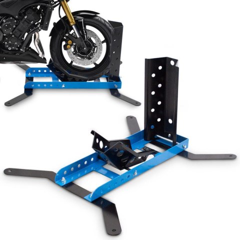 Uchwyt transportowy do motocykla 450kg niebieski Bituxx Uchwyt transportowy do motocykla 450kg niebieski Bituxx
