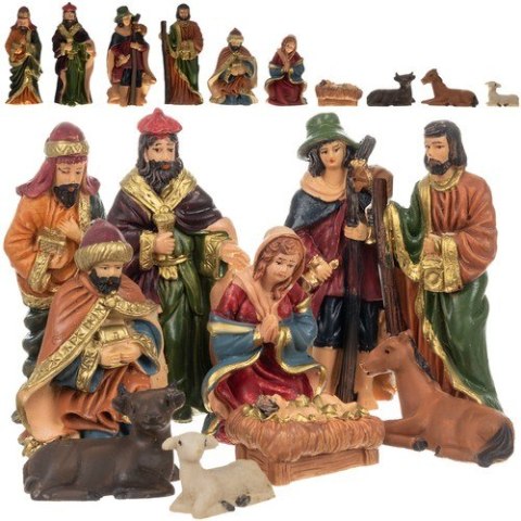 Figurki świąteczne do szopki- zestaw 10szt. Ruhhy Ruhhy Figurki świąteczne do szopki- zestaw 10szt. Ruhhy Ruhhy