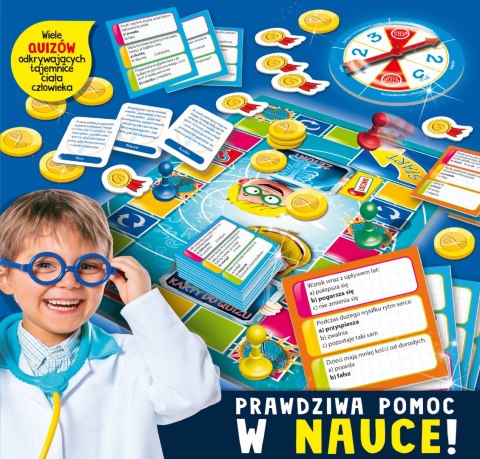 LISCIANI I'M A GENIUS QUIZ - CIAŁO CZŁOWIEKA LISCIANI I'M A GENIUS QUIZ - CIAŁO CZŁOWIEKA