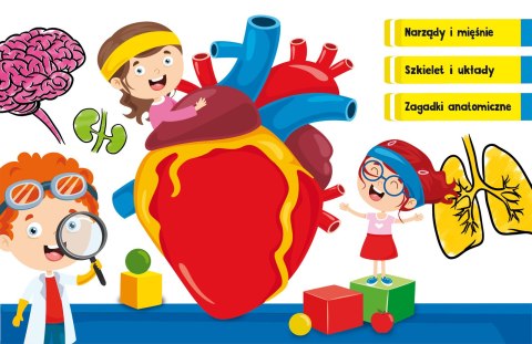 LISCIANI I'M A GENIUS QUIZ - CIAŁO CZŁOWIEKA LISCIANI I'M A GENIUS QUIZ - CIAŁO CZŁOWIEKA