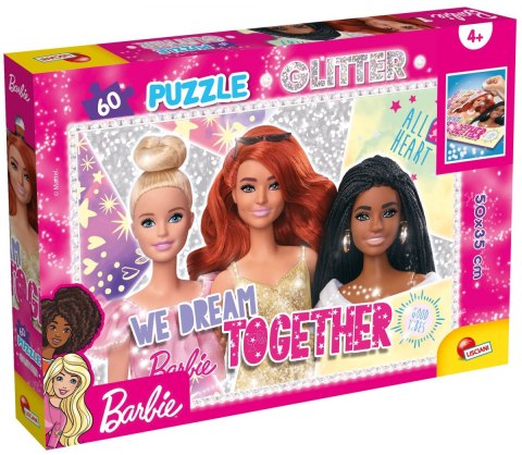 LISCIANI BARBIE GLITTER PUZZLE 60 EL. SELFIE! LISCIANI BARBIE GLITTER PUZZLE 60 EL. SELFIE!