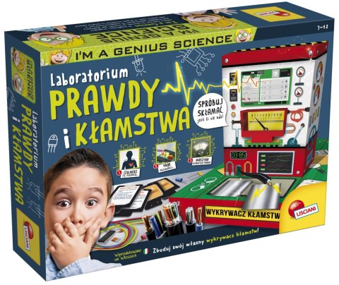 LISCIANI I"M A GENIUS LABORATORIUM PRAWDY I KŁAMSTWA LISCIANI I"M A GENIUS LABORATORIUM PRAWDY I KŁAMSTWA